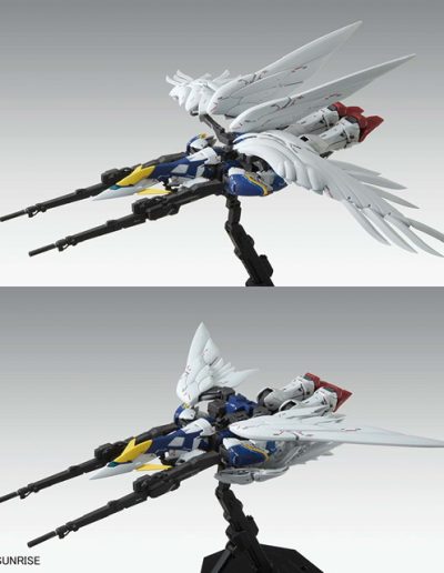 Wing Gundam EW bird modes